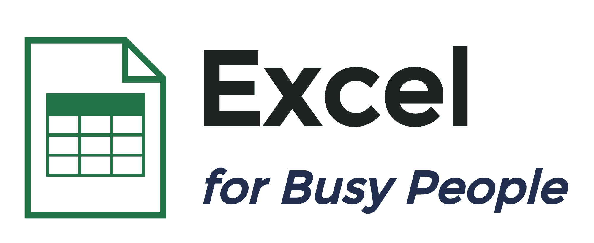 Excel for Busy People Logo