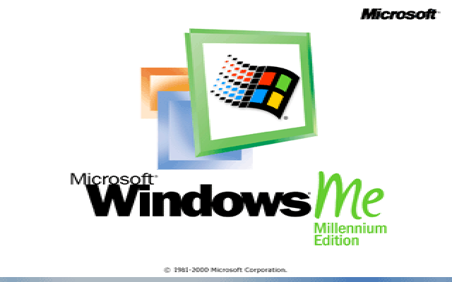 Windows ME Boot Screen