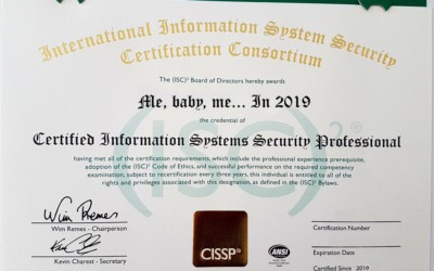 Earning the CISSP Certification in 2019