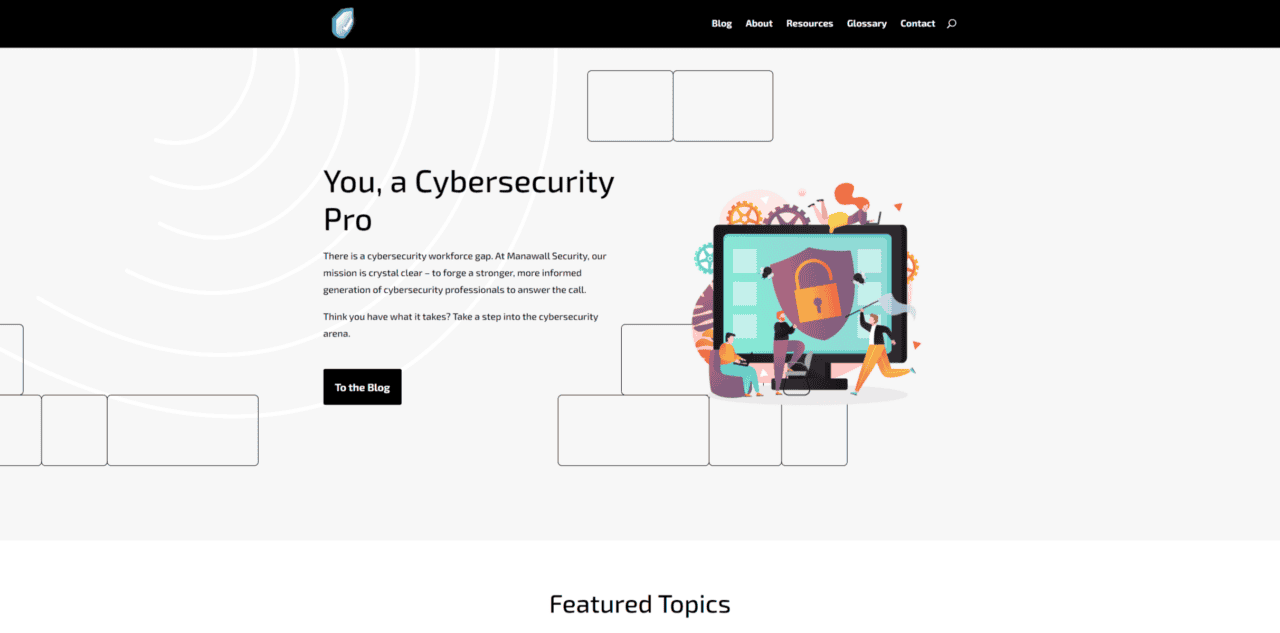 Manawall Security Homepage