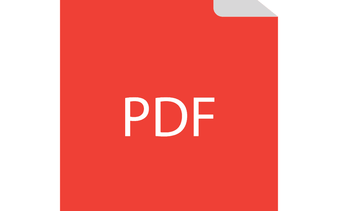 Save Documents As PDFs